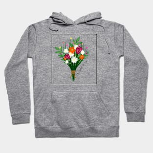 A Bucket of Flowers Hoodie